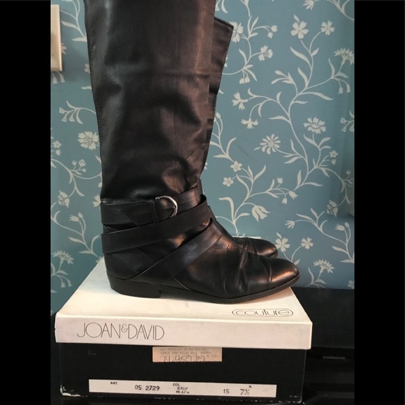 Gorgeous Vintage 1980’s Joan & David Couture boots - Picture 1 of 16
